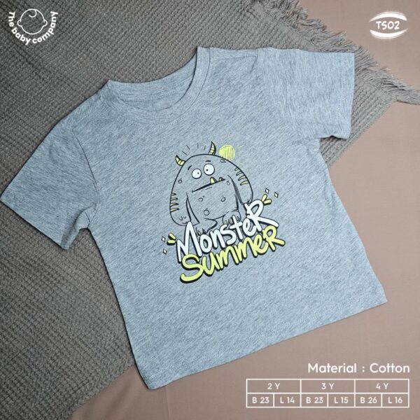 Kid's Monster Summer Graphic T-shirt